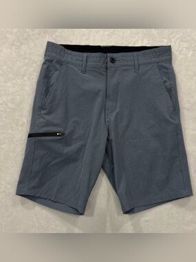 Burnside Performance Hybrid Blue Striped 5-pocket Shorts Men’s Size 30